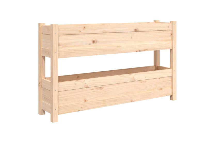 vidaXL 823927 Planter 112x25x66cm Solid Wood Pine vidaXL 823927 Planter 112x25x66cm Solid Wood Pine