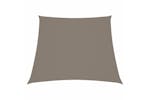 vidaXL 135461 Sunshade Sail Oxford Fabric Trapezium 2/4x3 M Taupe vidaXL 135461 Sunshade Sail Oxford Fabric Trapezium 2/4x3 M Taupe