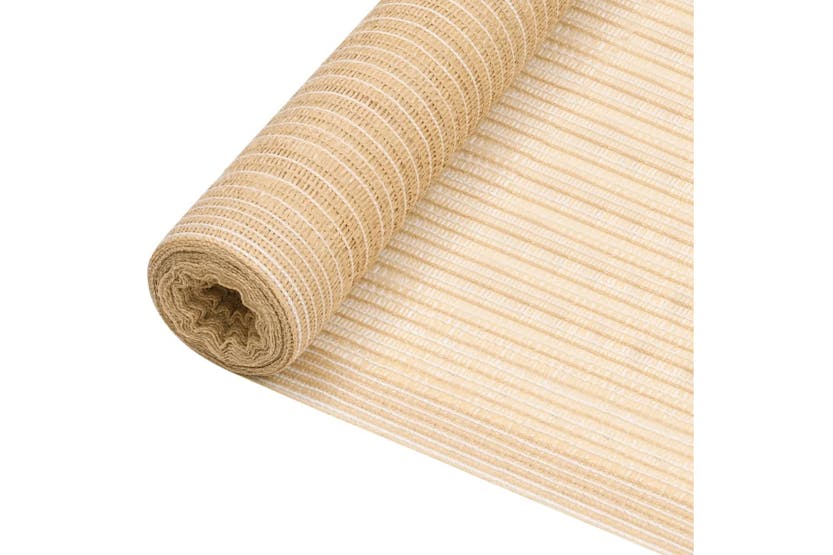 vidaXL 149472 Privacy Net Beige 1.8x50 M Hdpe 195 G/m² vidaXL 149472 Privacy Net Beige 1.8x50 M Hdpe 195 G/m²
