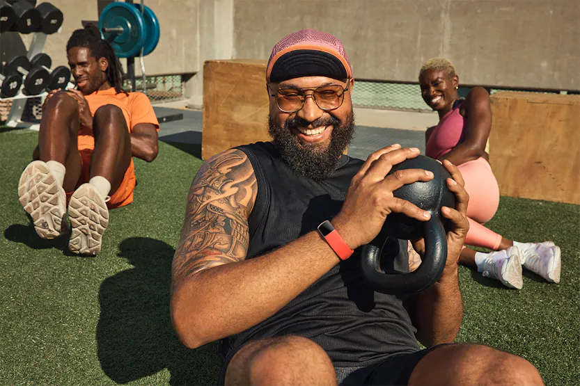 Fitbit Charge 6 Fitness Tracker | Coral & Champagne Gold Fitbit Charge 6 Fitness Tracker | Coral & Champagne Gold