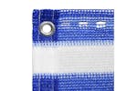vidaXL 310884 Balcony Screen Blue And White 75x300cm Hdpe vidaXL 310884 Balcony Screen Blue And White 75x300cm Hdpe