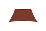 vidaXL 135406 Sunshade Sail Oxford Fabric Trapezium 2/4x3 M Terracotta vidaXL 135406 Sunshade Sail Oxford Fabric Trapezium 2/4x3 M Terracotta