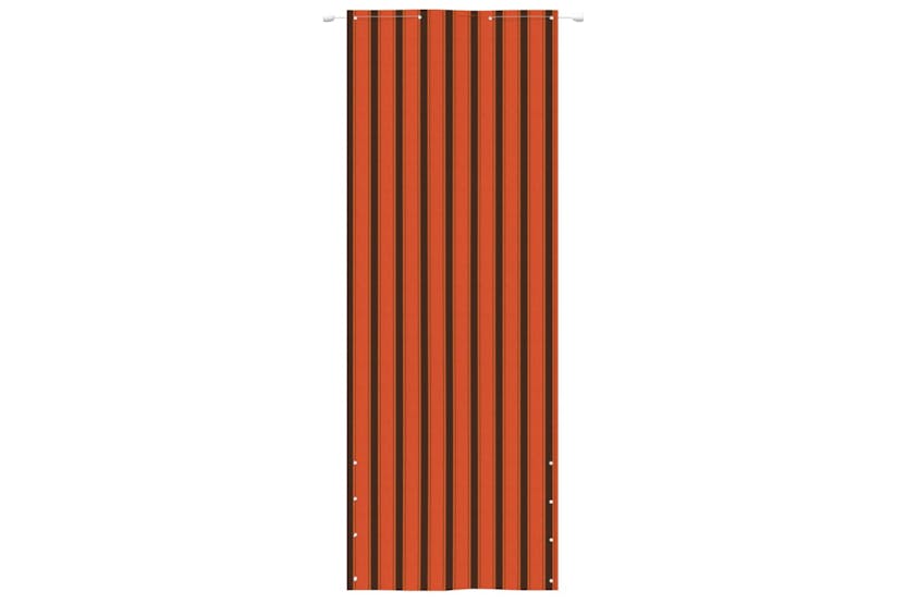 vidaXL 148568 Balcony Screen Orange And Brown 80x240cm Oxford Fabric vidaXL 148568 Balcony Screen Orange And Brown 80x240cm Oxford Fabric