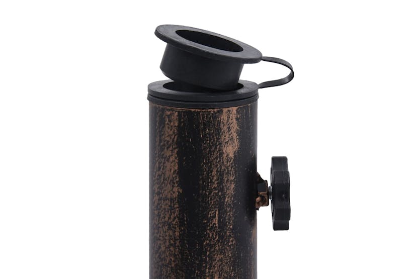 vidaXL 47868 Umbrella Base Bronze 12 Kg 49cm Cast Iron vidaXL 47868 Umbrella Base Bronze 12 Kg 49cm Cast Iron