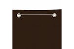 vidaXL 148558 Balcony Screen Brown 80x240cm Oxford Fabric vidaXL 148558 Balcony Screen Brown 80x240cm Oxford Fabric