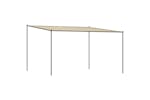 vidaXL 362466 Gazebo Beige 4x4 M 180 G/m² Fabric And Steel vidaXL 362466 Gazebo Beige 4x4 M 180 G/m² Fabric And Steel