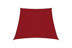 vidaXL 135683 Sunshade Sail Oxford Fabric Trapezium 3/5x4 M Red vidaXL 135683 Sunshade Sail Oxford Fabric Trapezium 3/5x4 M Red