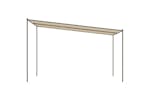 vidaXL 362466 Gazebo Beige 4x4 M 180 G/m² Fabric And Steel vidaXL 362466 Gazebo Beige 4x4 M 180 G/m² Fabric And Steel