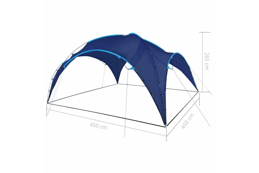 vidaXL 91571 Party Tent Arch 450x450x265cm Dark Blue vidaXL 91571 Party Tent Arch 450x450x265cm Dark Blue
