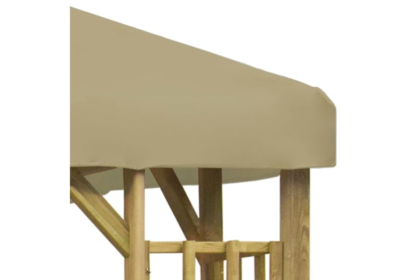 vidaXL 3054481 Gazebo 3x3 M Beige vidaXL 3054481 Gazebo 3x3 M Beige