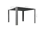 vidaXL 44818 Gazebo With Roof Poly Rattan 300x300x200cm Grey And Anthracite vidaXL 44818 Gazebo With Roof Poly Rattan 300x300x200cm Grey And Anthracite