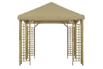 vidaXL 3054481 Gazebo 3x3 M Beige vidaXL 3054481 Gazebo 3x3 M Beige