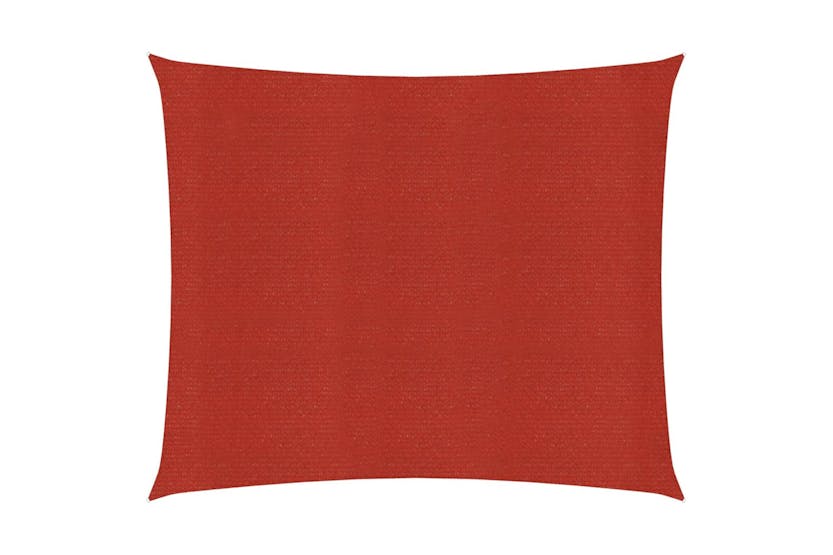 vidaXL 311617 Sunshade Sail 160 G/m² Red 2.5x3 M Hdpe vidaXL 311617 Sunshade Sail 160 G/m² Red 2.5x3 M Hdpe