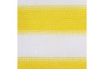 vidaXL 310882 Balcony Screen Yellow And White 120x500cm Hdpe vidaXL 310882 Balcony Screen Yellow And White 120x500cm Hdpe