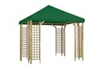 vidaXL 3054482 Gazebo 3x3 M Green vidaXL 3054482 Gazebo 3x3 M Green