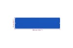 vidaXL 310980 Balcony Screen Blue 75x300cm Hdpe vidaXL 310980 Balcony Screen Blue 75x300cm Hdpe