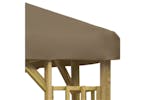 vidaXL 3054486 Gazebo 3x3 M Taupe vidaXL 3054486 Gazebo 3x3 M Taupe
