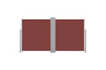 vidaXL 48445 Retractable Side Awning Brown 100x600cm vidaXL 48445 Retractable Side Awning Brown 100x600cm