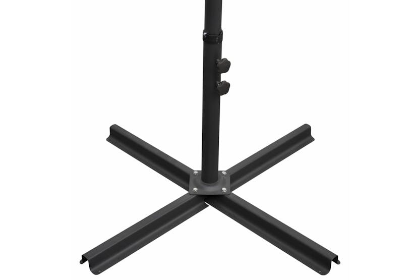 vidaXL 42202 Cantilever Umbrella 3 M Sand White vidaXL 42202 Cantilever Umbrella 3 M Sand White