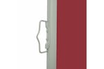 vidaXL 48367 Patio Retractable Side Awning 170x300cm Red vidaXL 48367 Patio Retractable Side Awning 170x300cm Red