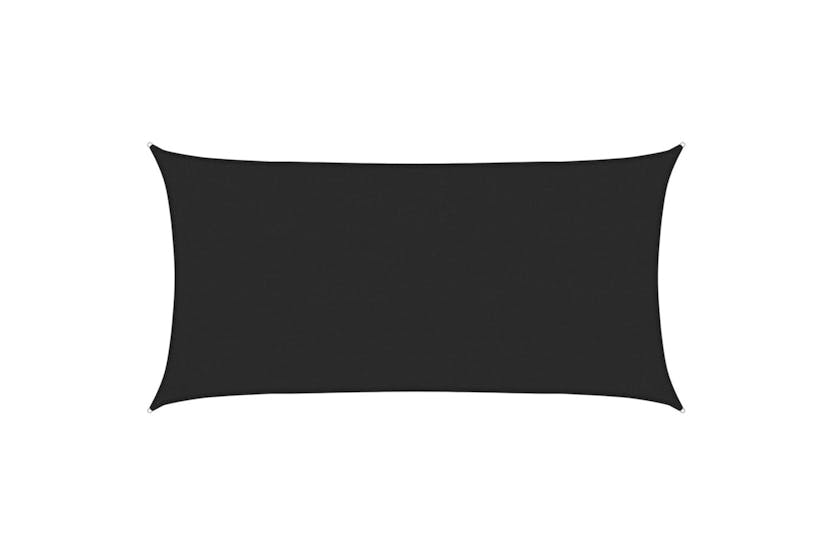 vidaXL 311724 Sunshade Sail 160 G/m² Black 2x4 M Hdpe vidaXL 311724 Sunshade Sail 160 G/m² Black 2x4 M Hdpe