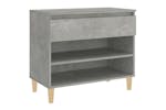 vidaXL 819760 Shoe Cabinet Concrete Grey 70x36x60cm Engineered Wood vidaXL 819760 Shoe Cabinet Concrete Grey 70x36x60cm Engineered Wood