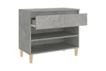 vidaXL 819760 Shoe Cabinet Concrete Grey 70x36x60cm Engineered Wood vidaXL 819760 Shoe Cabinet Concrete Grey 70x36x60cm Engineered Wood