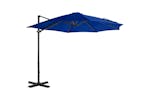 vidaXL 46989 Cantilever Umbrella With Aluminium Pole Azure Blue 300cm vidaXL 46989 Cantilever Umbrella With Aluminium Pole Azure Blue 300cm