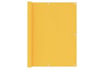 vidaXL 135031 Balcony Screen Yellow 120x600cm Oxford Fabric vidaXL 135031 Balcony Screen Yellow 120x600cm Oxford Fabric