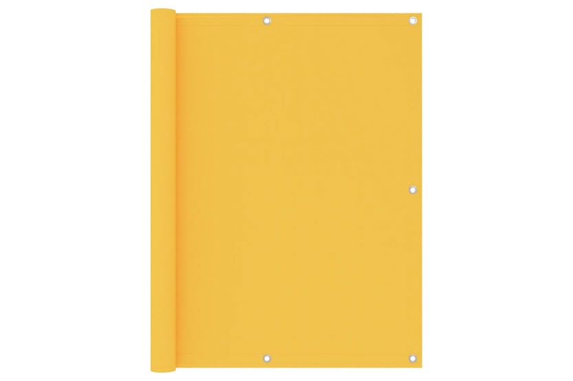 vidaXL 135031 Balcony Screen Yellow 120x600cm Oxford Fabric vidaXL 135031 Balcony Screen Yellow 120x600cm Oxford Fabric