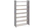 vidaXL 327355 Shoe Rack Grey 65x24x117cm Engineered Wood vidaXL 327355 Shoe Rack Grey 65x24x117cm Engineered Wood
