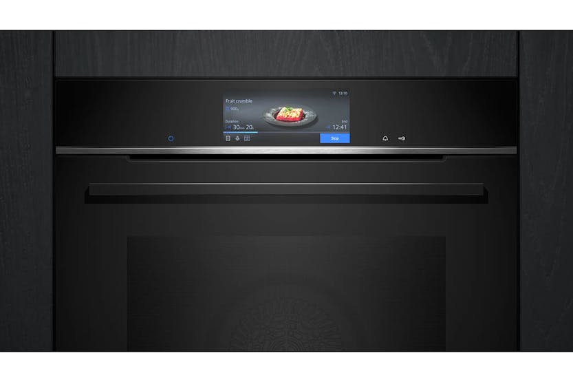 Siemens iQ700 Built-in Single Oven | HB778G3B1B | Black Siemens iQ700 Built-in Single Oven | HB778G3B1B | Black