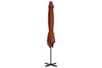vidaXL 312305 Cantilever Umbrella With Aluminium Pole Terracotta 250x250cm vidaXL 312305 Cantilever Umbrella With Aluminium Pole Terracotta 250x250cm
