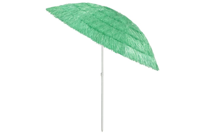 vidaXL 314698 Hawaii Beach Umbrella Green 240cm vidaXL 314698 Hawaii Beach Umbrella Green 240cm