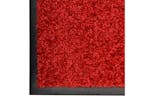 vidaXL 323424 Doormat Washable Red 90x120cm vidaXL 323424 Doormat Washable Red 90x120cm