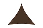 vidaXL 135840 Sunshade Sail Oxford Fabric Triangular 5x5x5 M Brown vidaXL 135840 Sunshade Sail Oxford Fabric Triangular 5x5x5 M Brown