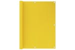 vidaXL 311000 Balcony Screen Yellow 120x300cm Hdpe vidaXL 311000 Balcony Screen Yellow 120x300cm Hdpe