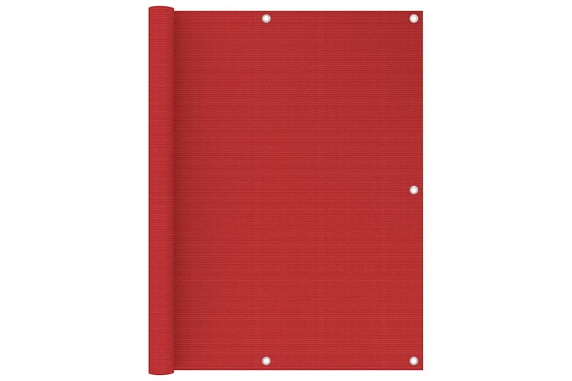 vidaXL 311012 Balcony Screen Red 120x300cm Hdpe vidaXL 311012 Balcony Screen Red 120x300cm Hdpe
