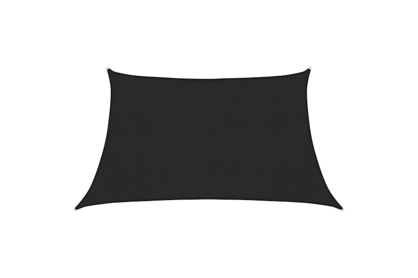 vidaXL 311763 Sunshade Sail 160 G/m² Black 3/4x2 M Hdpe vidaXL 311763 Sunshade Sail 160 G/m² Black 3/4x2 M Hdpe