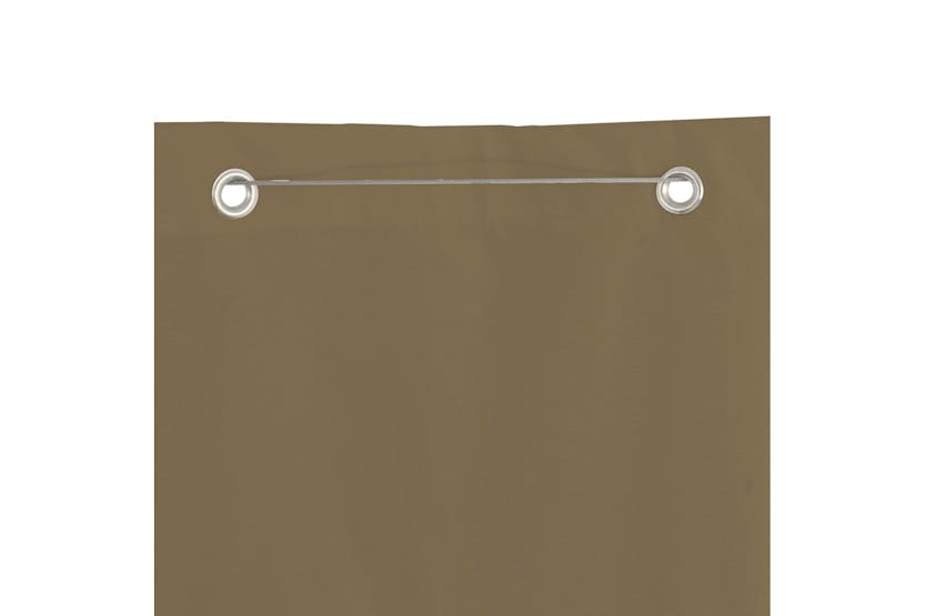 vidaXL 148527 Balcony Screen Taupe 160x240cm Oxford Fabric vidaXL 148527 Balcony Screen Taupe 160x240cm Oxford Fabric