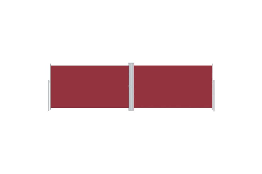 vidaXL 318005 Retractable Side Awning Red 180x600cm vidaXL 318005 Retractable Side Awning Red 180x600cm