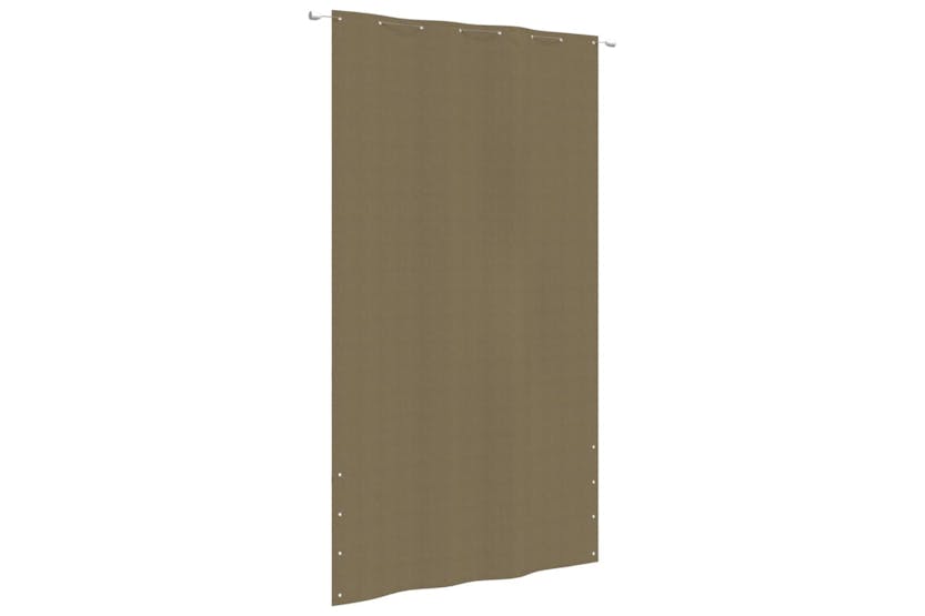 vidaXL 148527 Balcony Screen Taupe 160x240cm Oxford Fabric vidaXL 148527 Balcony Screen Taupe 160x240cm Oxford Fabric