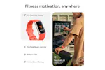 Fitbit Charge 6 Fitness Tracker | Coral & Champagne Gold Fitbit Charge 6 Fitness Tracker | Coral & Champagne Gold