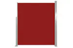vidaXL 45463 Retractable Side Awning 160 X 500cm Red vidaXL 45463 Retractable Side Awning 160 X 500cm Red