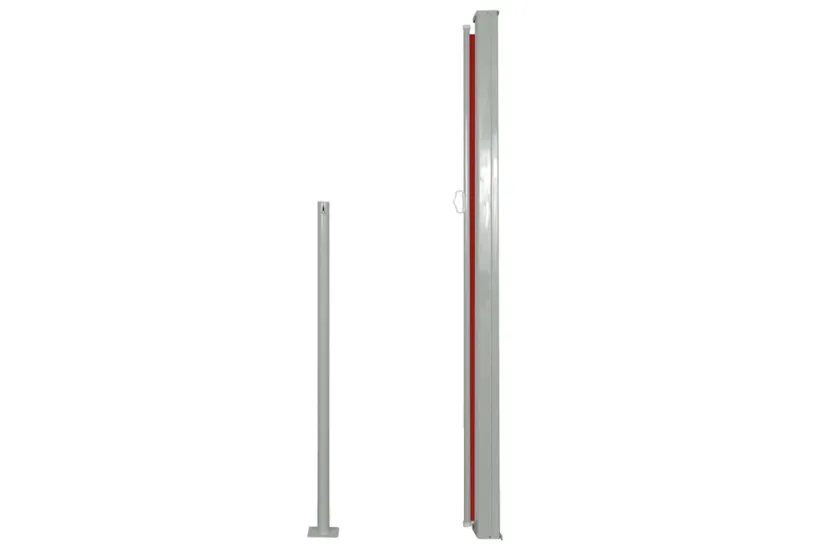 vidaXL 45463 Retractable Side Awning 160 X 500cm Red vidaXL 45463 Retractable Side Awning 160 X 500cm Red