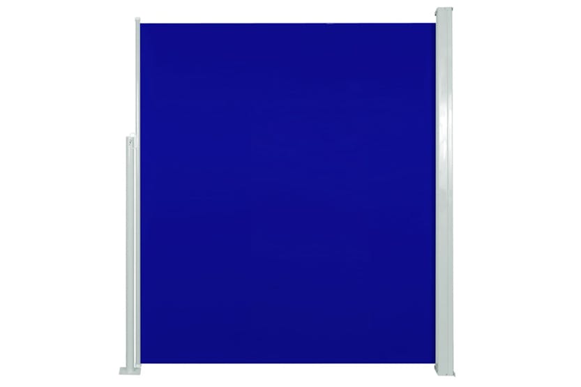 vidaXL 317882 Patio Retractable Side Awning 160x300cm Blue vidaXL 317882 Patio Retractable Side Awning 160x300cm Blue