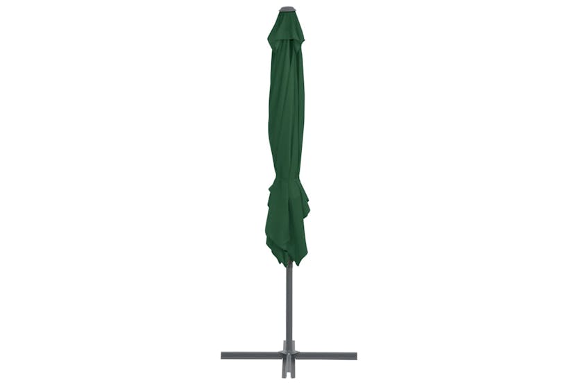 vidaXL 276336 Outdoor Umbrella With Portable Base Green vidaXL 276336 Outdoor Umbrella With Portable Base Green