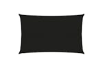 vidaXL 311739 Sunshade Sail 160 G/m² Black 4x6 M Hdpe vidaXL 311739 Sunshade Sail 160 G/m² Black 4x6 M Hdpe