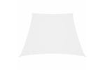 vidaXL 135296 Sunshade Sail Oxford Fabric Trapezium 2/4x3 M White vidaXL 135296 Sunshade Sail Oxford Fabric Trapezium 2/4x3 M White