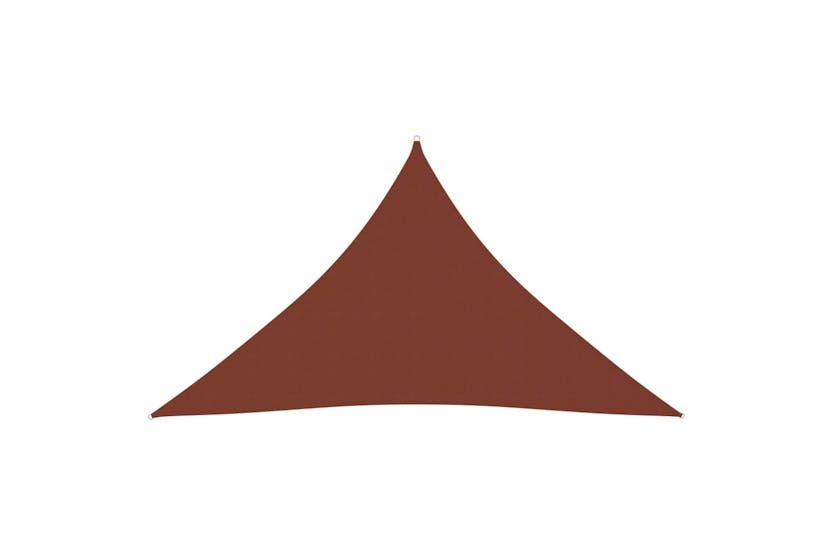 vidaXL 135397 Sunshade Sail Oxford Fabric Triangular 4x4x5.8 M Terracotta vidaXL 135397 Sunshade Sail Oxford Fabric Triangular 4x4x5.8 M Terracotta